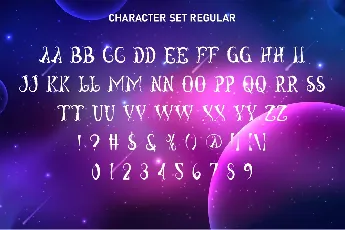 Curly Planet Demo font