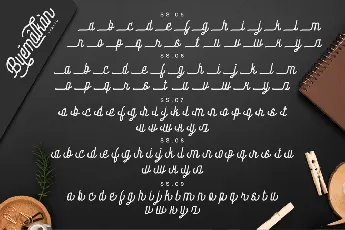 Byemalkan Demo font