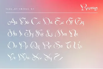 Romios-Personal use font