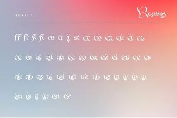 Romios-Personal use font