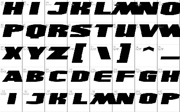 UltraViolent BB font