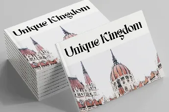 Unique Kingdom Demo font