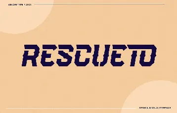 RESCUETO font