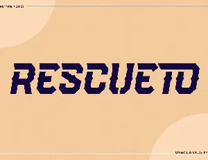 RESCUETO font