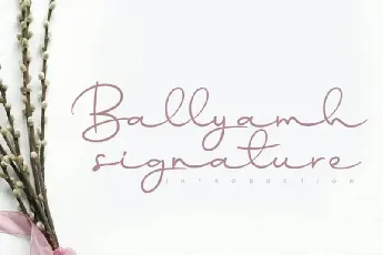 Ballyamh Handwritten font