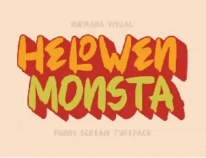 Hellowen Monsta font