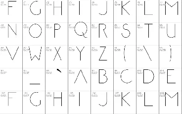 Abyssopelagic font