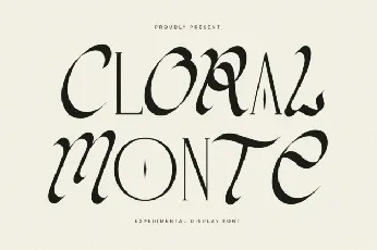 Cloral Monte font