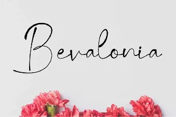 Bevalonia font