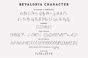 Bevalonia font