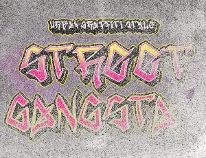 Street Gangsta Demo font