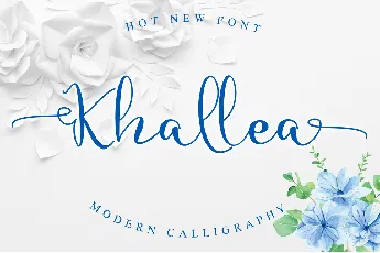 Khallea font