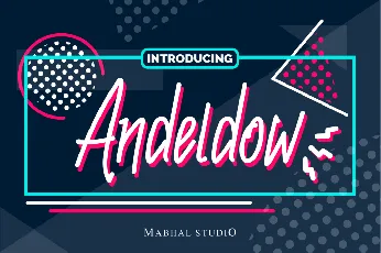 Andeldow font