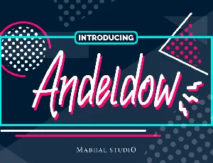 Andeldow font