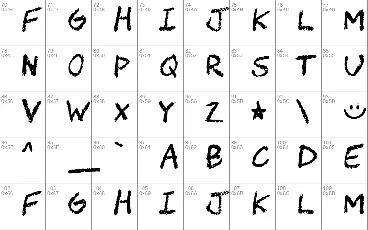 CHAWP font