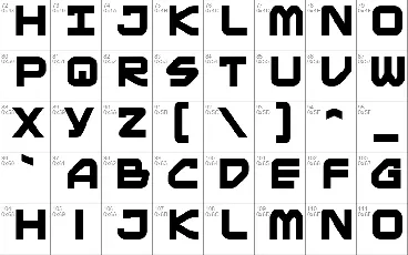 Mainframe BB font