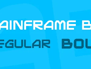 Mainframe BB font