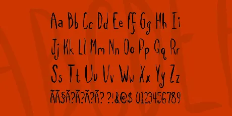 SpillMilk font