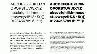 Hubot Sans Family font