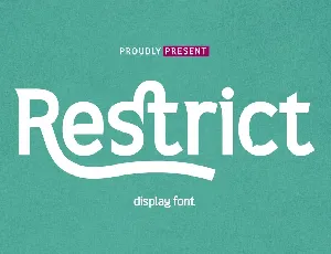 Restrict font