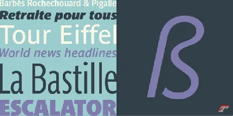 Parisine Family font