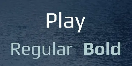 Play Family font