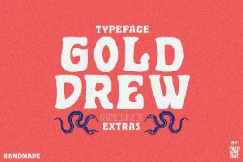 Golddrew Display font