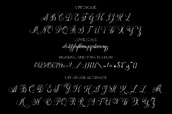 The Adelyne font