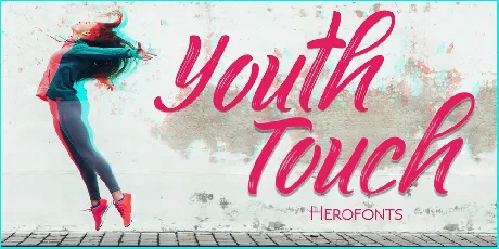 Youth Touch Â© font