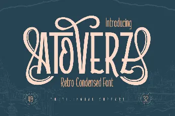 ATOVERZtrial font