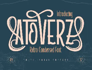 ATOVERZtrial font