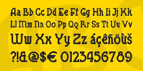 Blue Plate Special NF font