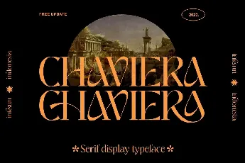 Chaviera font