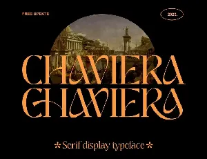 Chaviera font