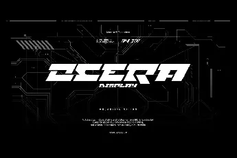 Ocera font