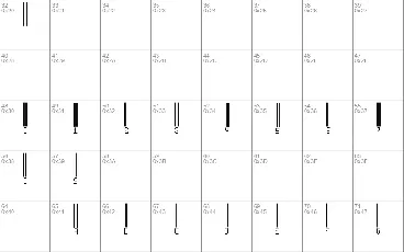 Barcode font