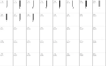 Barcode font