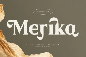 Merika font