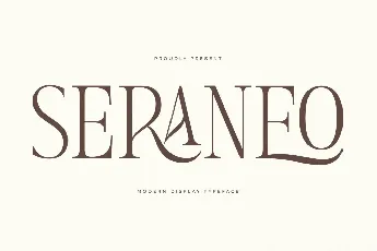 Seraneo DEMO VERSION font