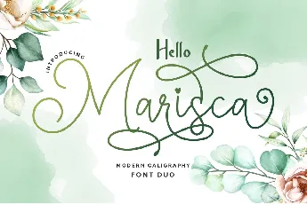 Hello Marisca Duo font