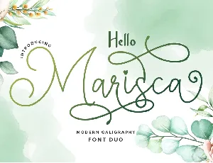 Hello Marisca Duo font