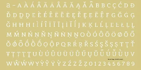 Modum font