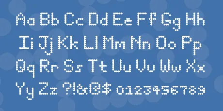 dotty font