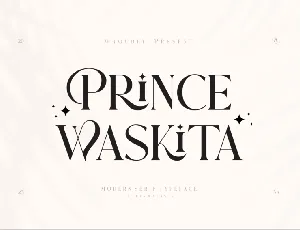 Prince Waskita font