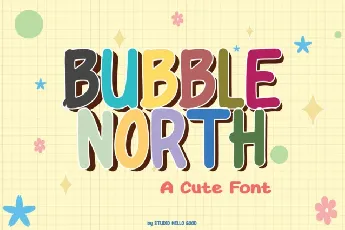 Bubblenort Display font