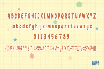 Bubblenort Display font