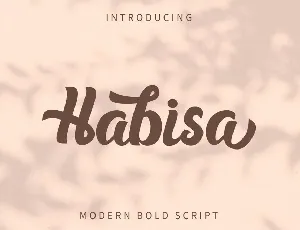 Habisa font