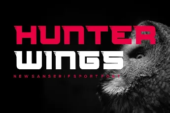 HunterWings font