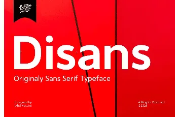 Disans font