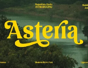 Asteria font